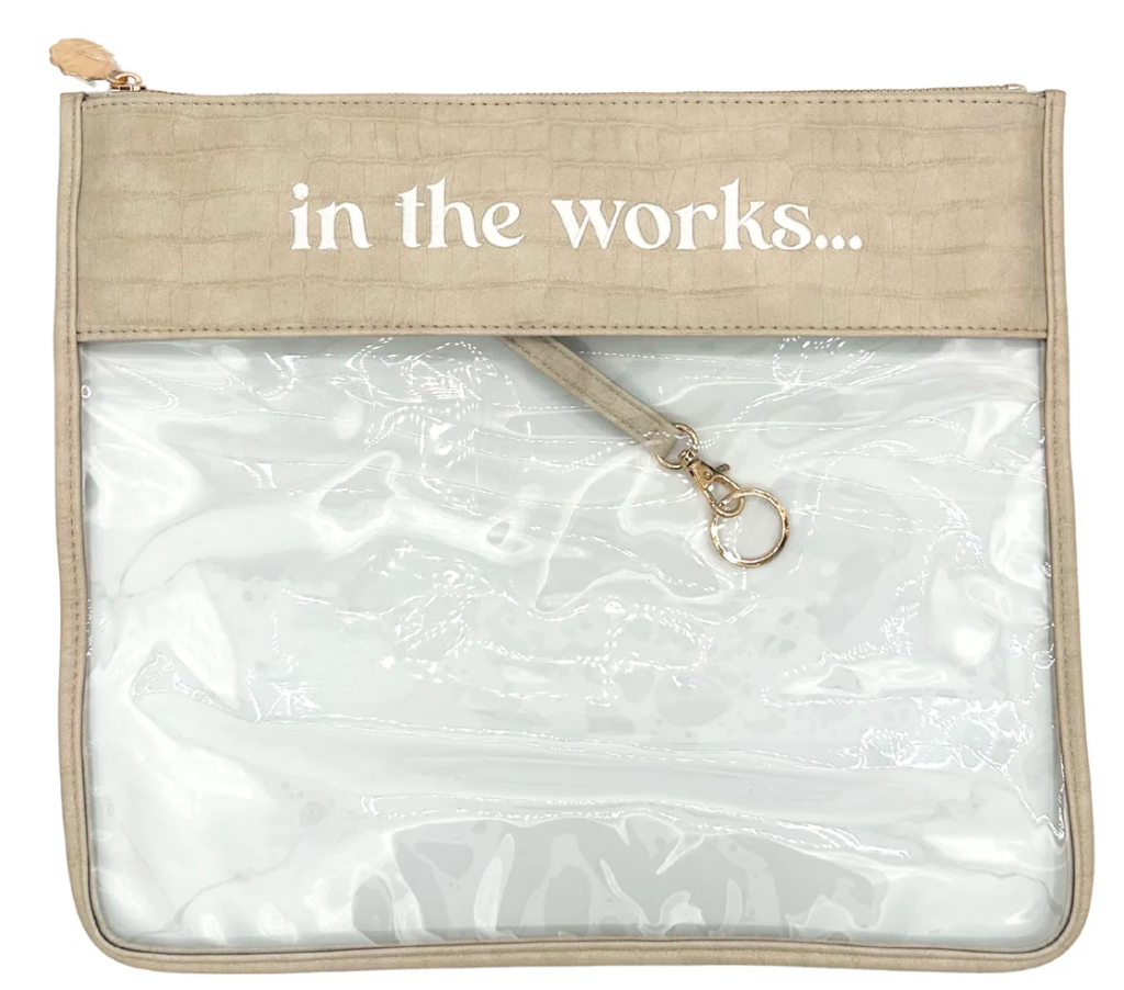 In The Works Project Bag - Sand Croc