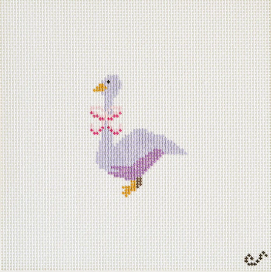 Holiday Goose with Bow