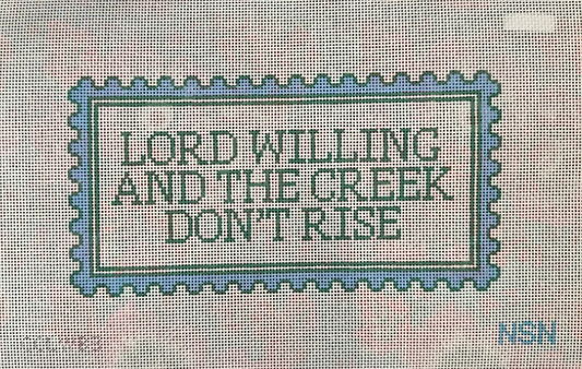 Lord Willing - Blue