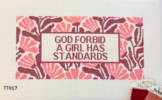 God Forbid a Girl Have Standards