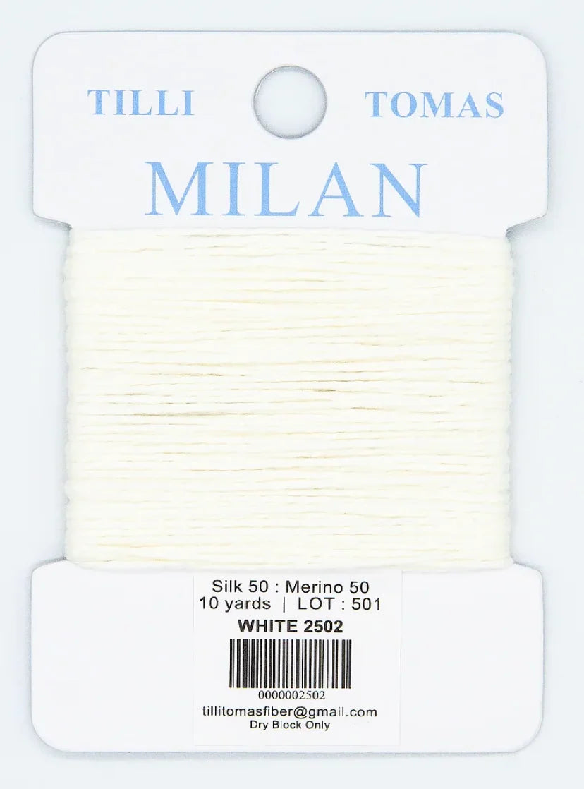 MILAN Card 2502 White